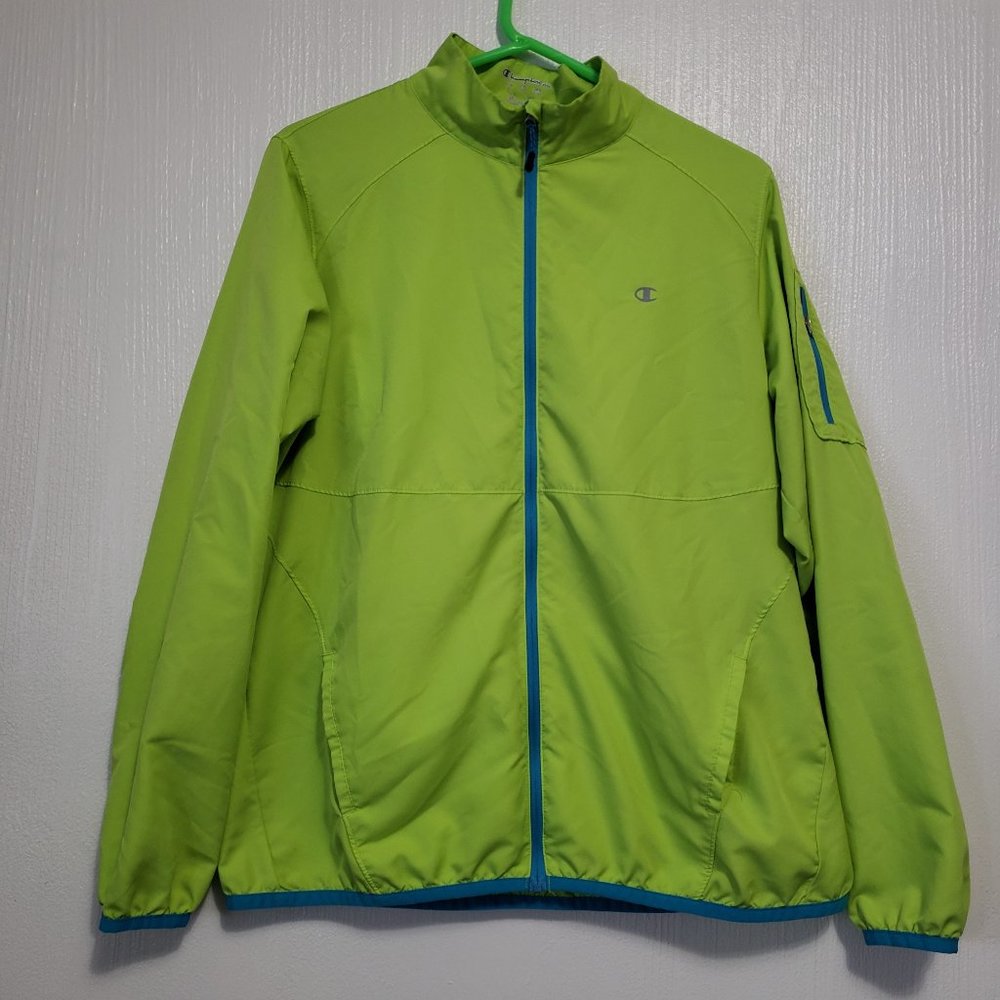 Champion |  Neon yellow lightweight jacket